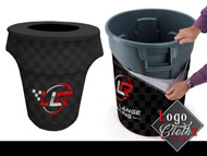 Trash Can Covers Custom Printed With Your Logo